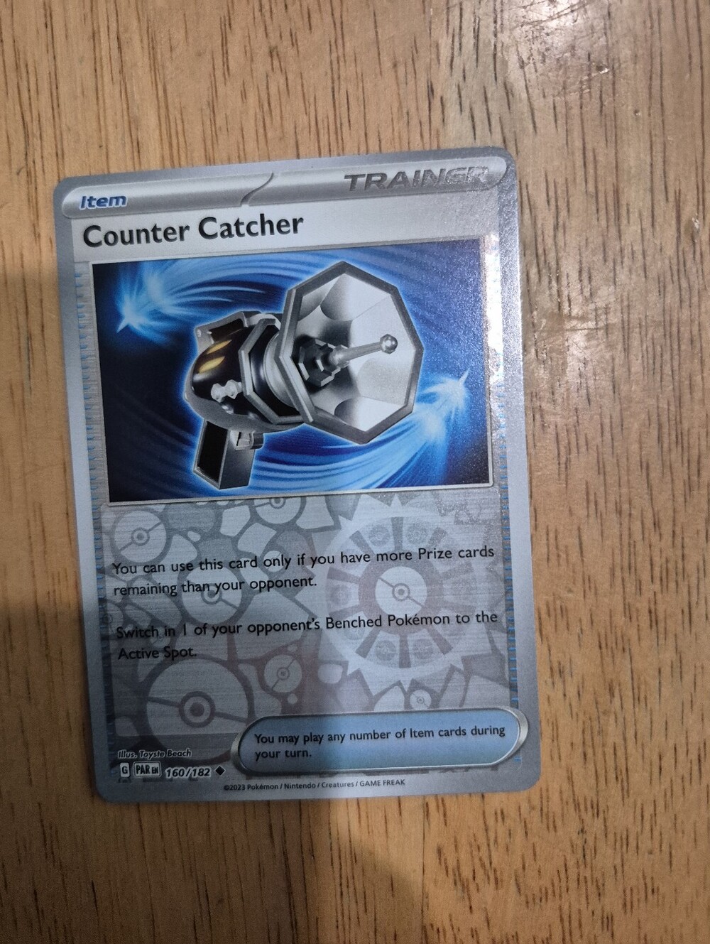 QTY 2 Pokemon Counter Catcher Trainer Item Card